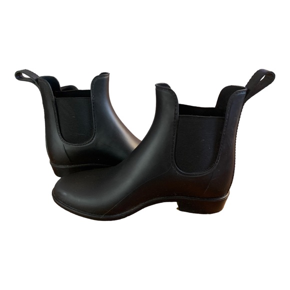 Women's Storm By Cougar Celeste Black Waterproof Chelsea Ankle Rain Boots Size 6 - Picture 3 of 11